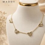 Butterfly Necklace Solid