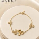 Solid Flower Bracelet