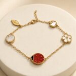 Ladybug Bracelet 14kt