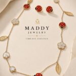 Ladybug Necklace Set