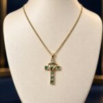 Cross Emeralds & Natural Diamonds